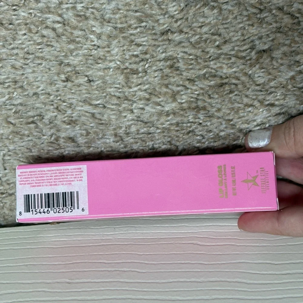 NEW Jeffree Star The Gloss Sequin Glass neutral shine lip gloss bestseller NIB